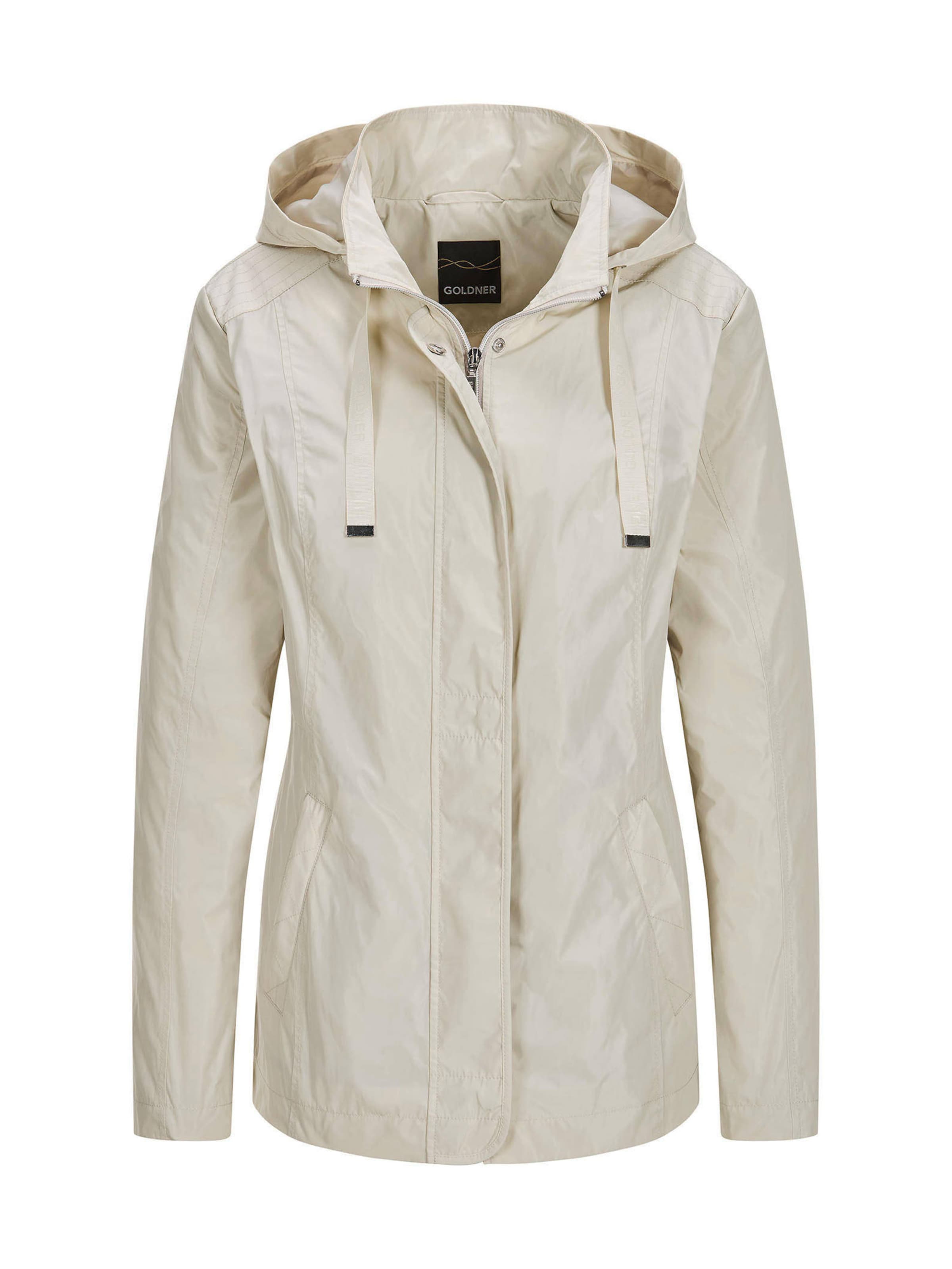 Veste mi-saison Goldner en beige : devant