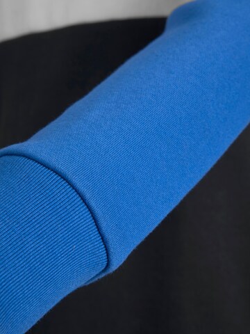 JACK & JONES Regularny krój Bluzka sportowa w kolorze niebieski