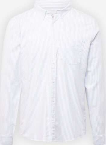 HOLLISTER Regular fit Button Up Shirt in Blue: front