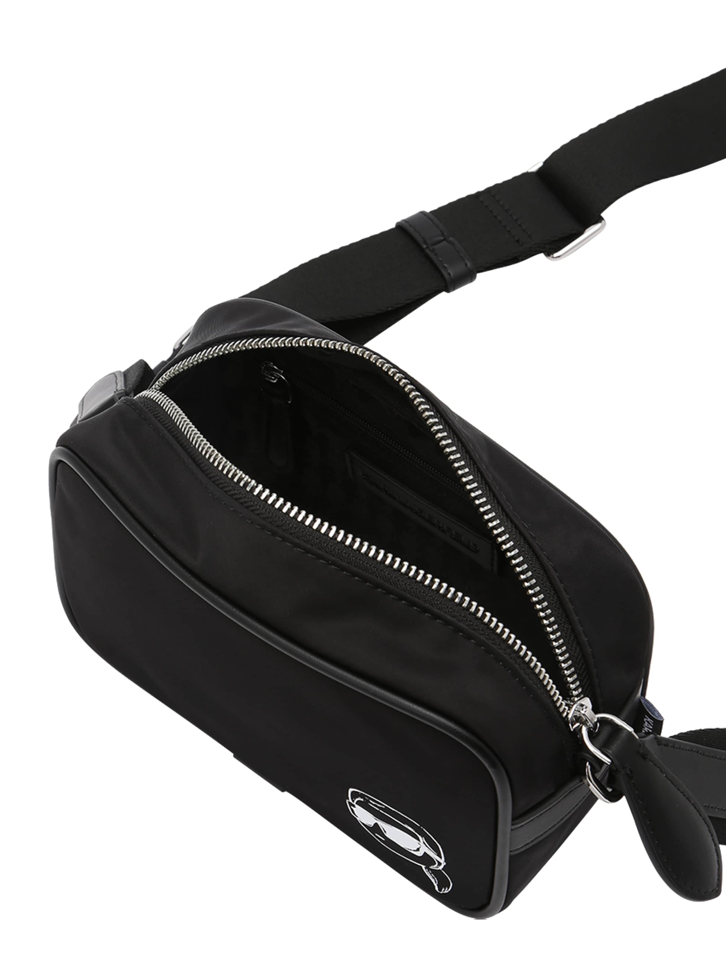 Geantă de umăr de la Karl Lagerfeld pe negru