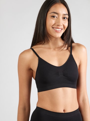 Perfect Secrets - Soutien Bustier Soutien em preto: frente