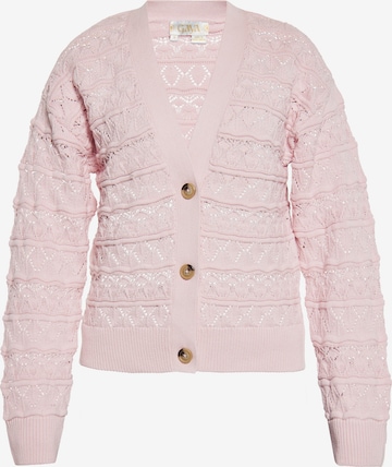 Cardigan Gaya en rose : devant