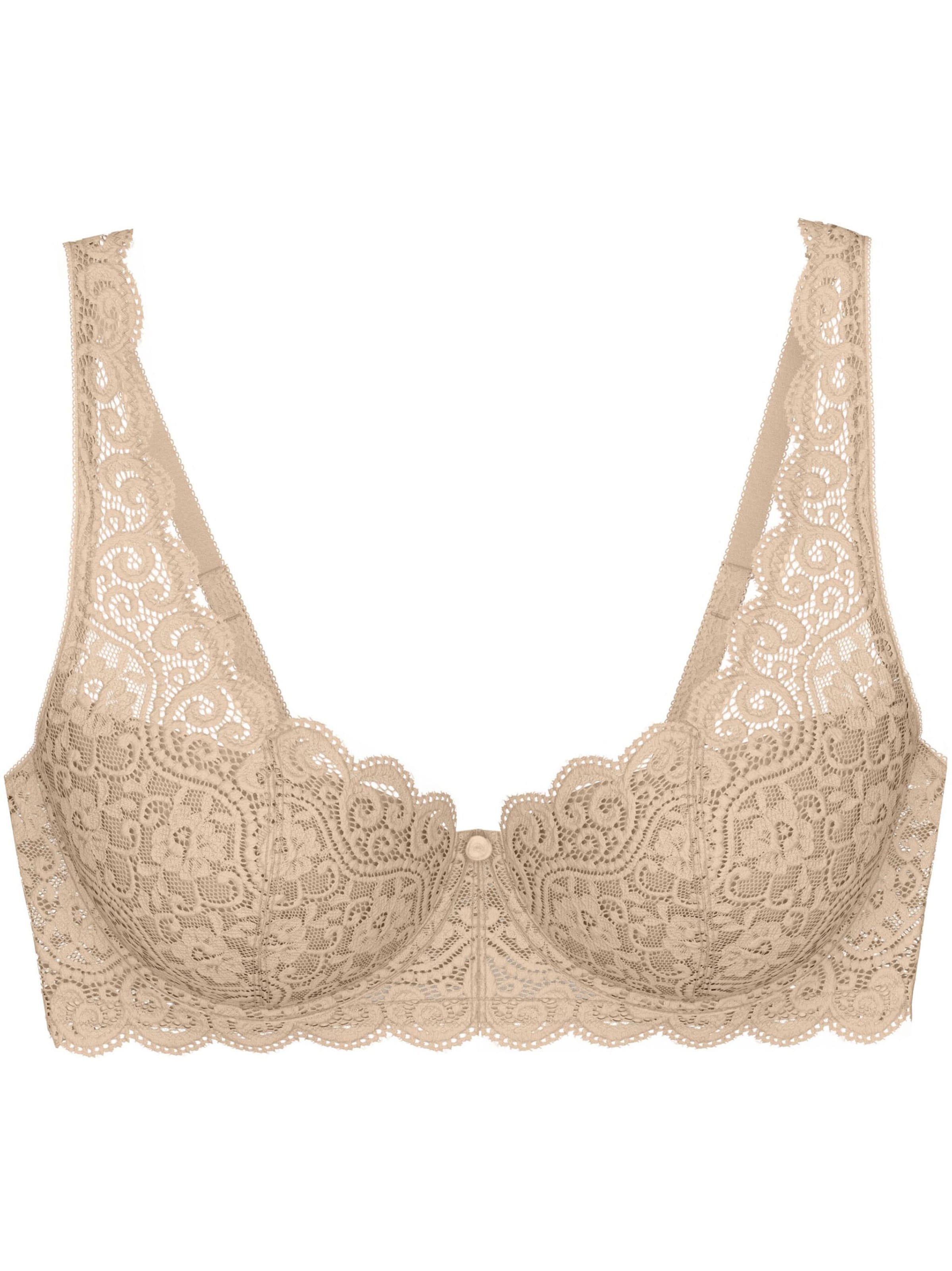 TRIUMPH T-shirt Bra ' Amourette ' in Beige: front