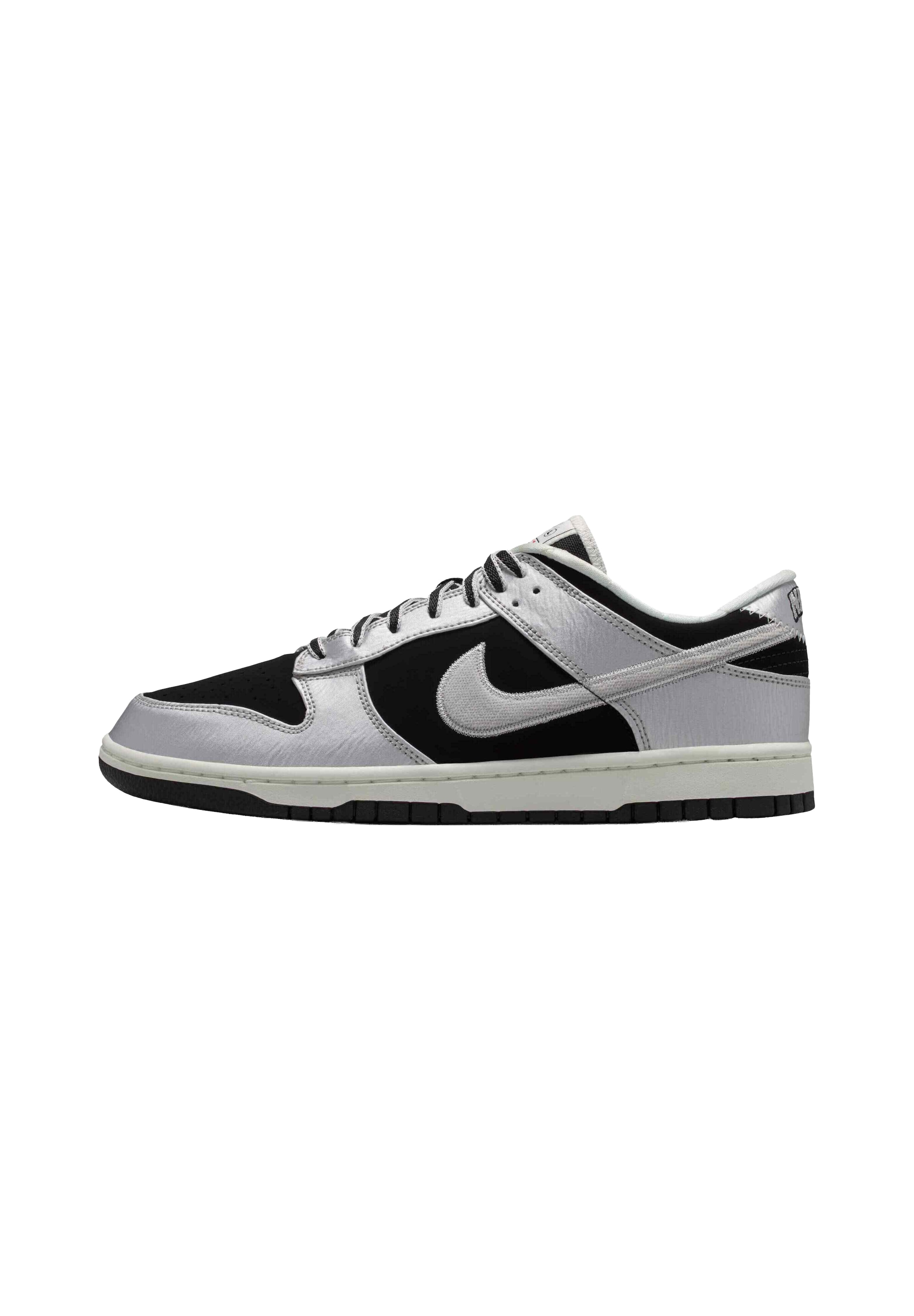 Nike Sportswear Låg sneaker 'DUNK RETRO' i 39 i svart / silver, Produktvy