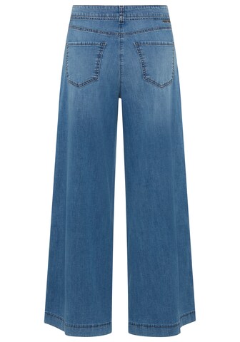 MAC Wide Leg Jeans in Blau