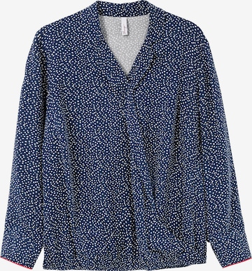 SHEEGO Blouse in Blue: front