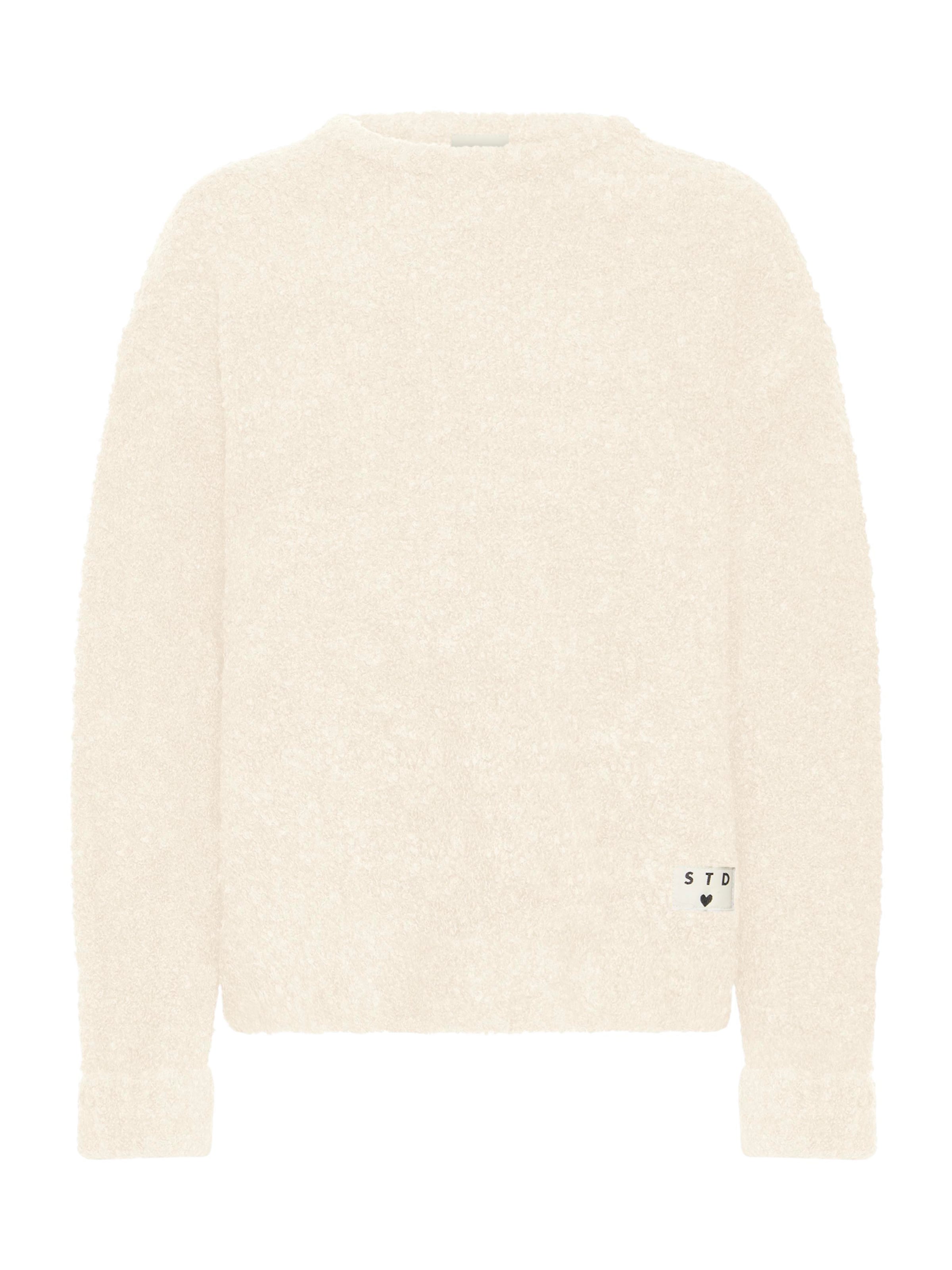 ICHI Pullover in Weiß: Vorderseite