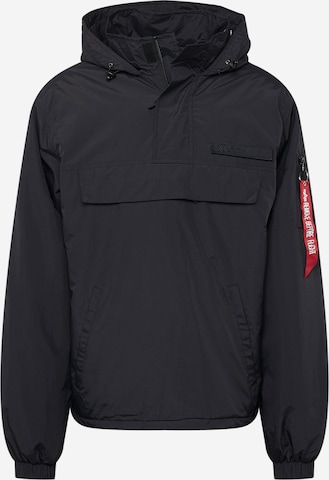 ALPHA INDUSTRIES Jacke 'Expedition' in Schwarz: predná strana