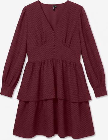 Robe 'AUGUSTA' VERO MODA en rouge : devant
