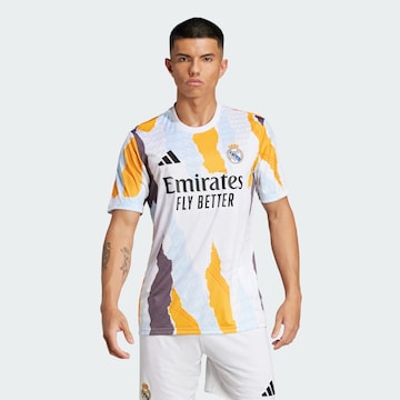 Tricot 'Real Madrid 24/25 Pre-Match' de la ADIDAS PERFORMANCE pe alb: față