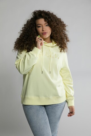 Sweat-shirt Studio Untold en jaune