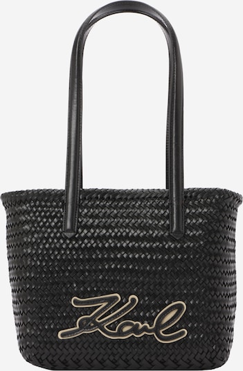 Rankinė ant peties iš Karl Lagerfeld, spalva – smėlio spalva / juoda, Prekių apžvalga