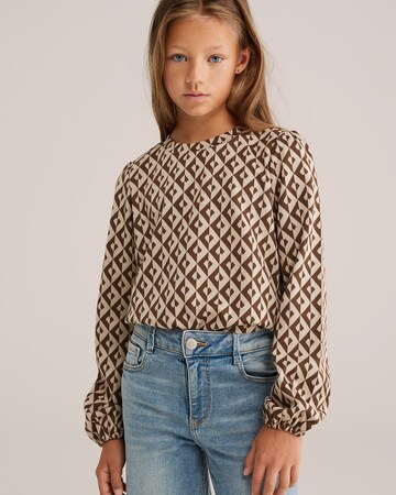 WE Fashion Sweatshirt in Beige: Vorderseite