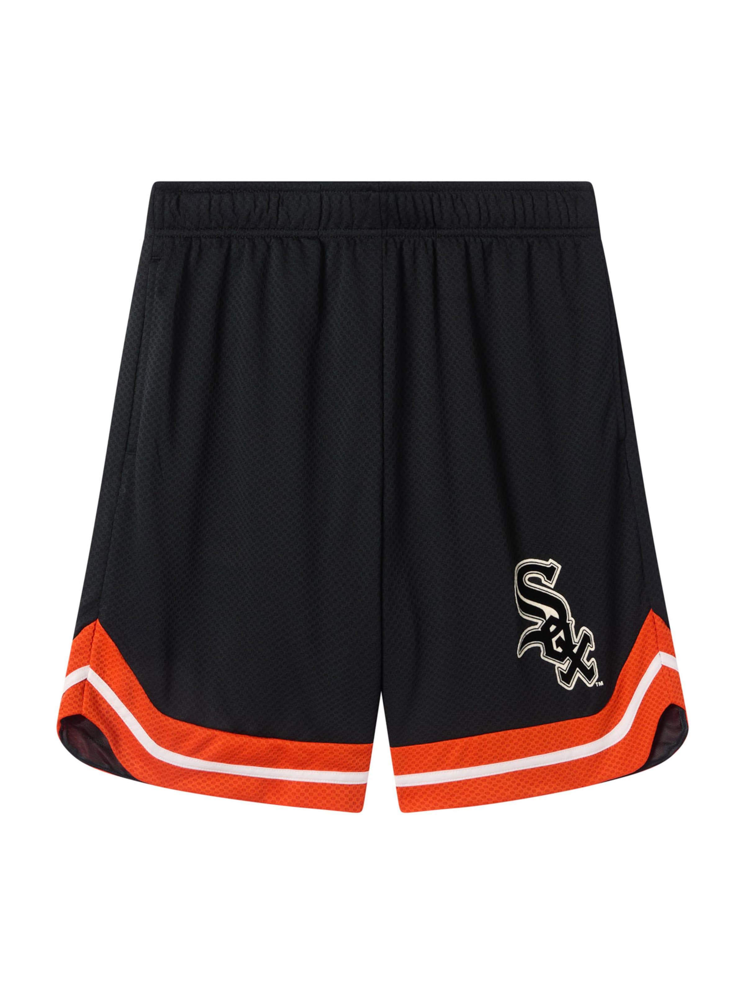 Largi Pantaloni de la Champion pe negru: față