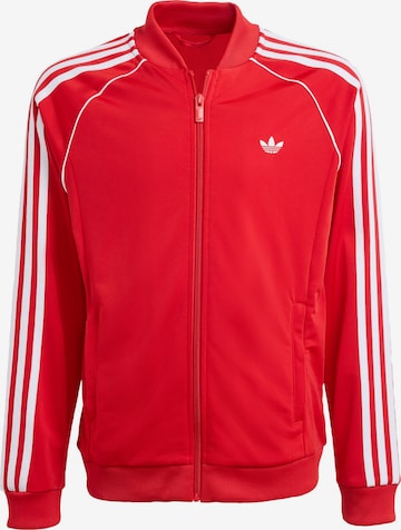 ADIDAS ORIGINALS Sweatvest in Rood: voorkant