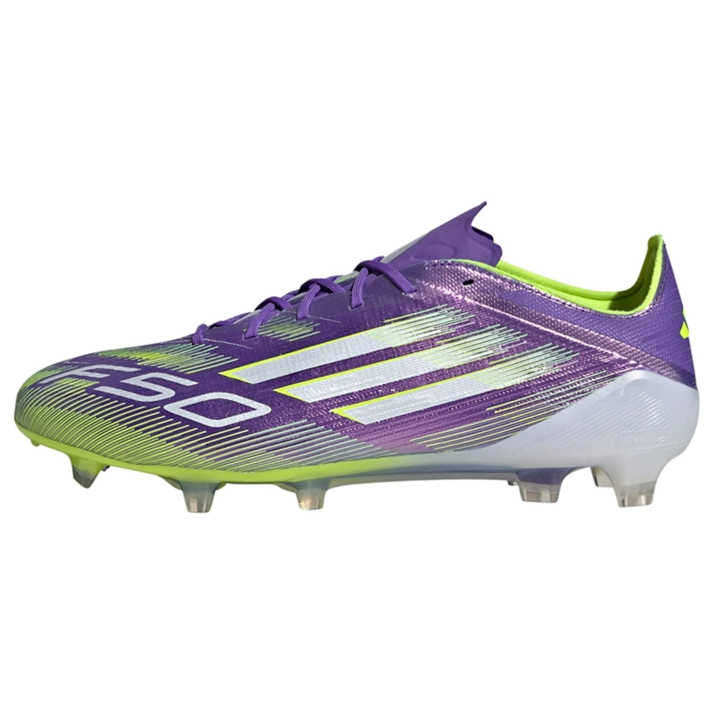 ADIDAS PERFORMANCE Soccer Cleats 'F50 Elite' in Purple: front