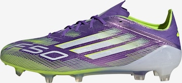 ADIDAS PERFORMANCE Soccer Cleats 'F50 Elite' in Purple: front