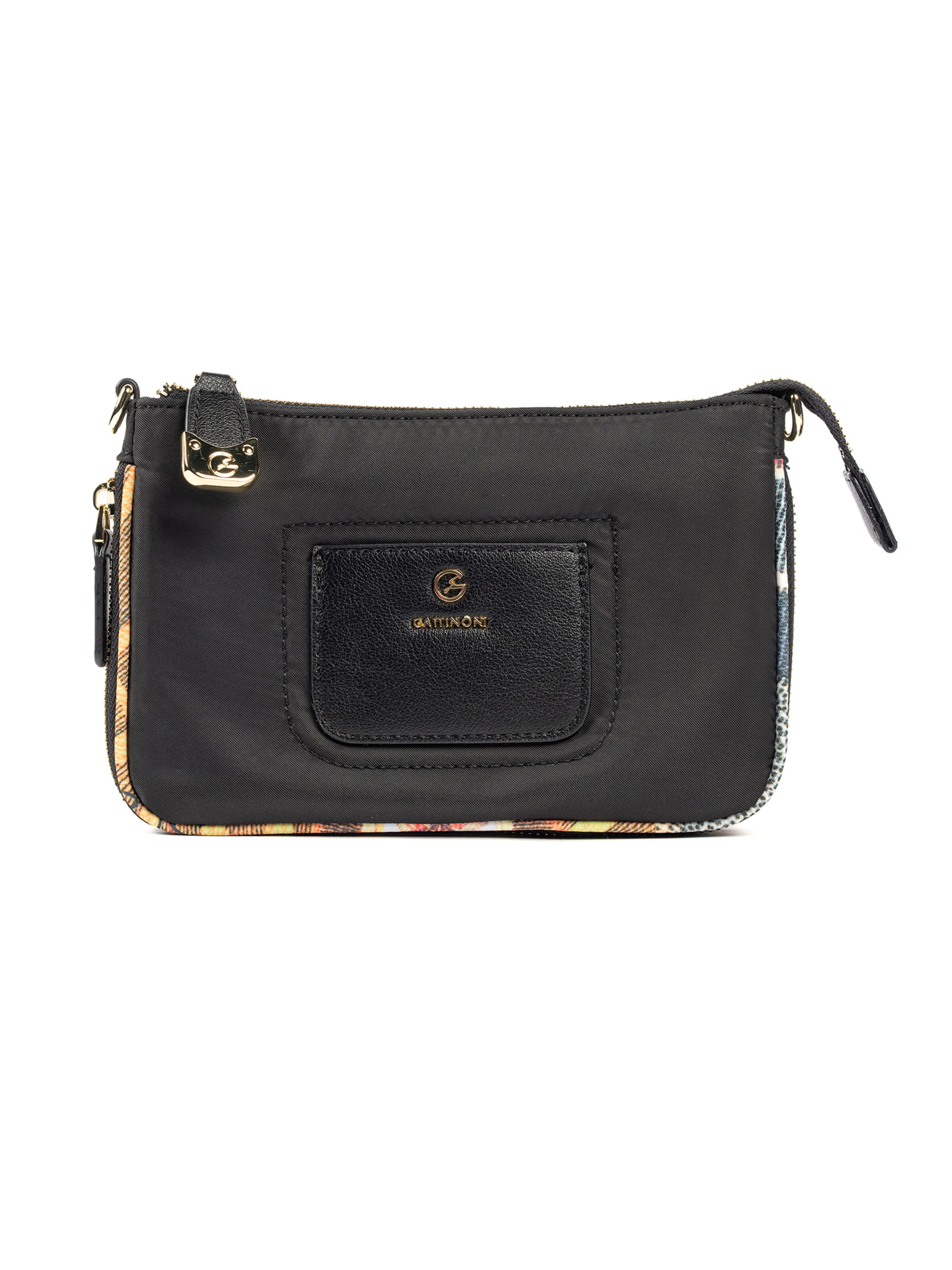 Gattinoni Kartenhalter in Schwarz: Vorderseite