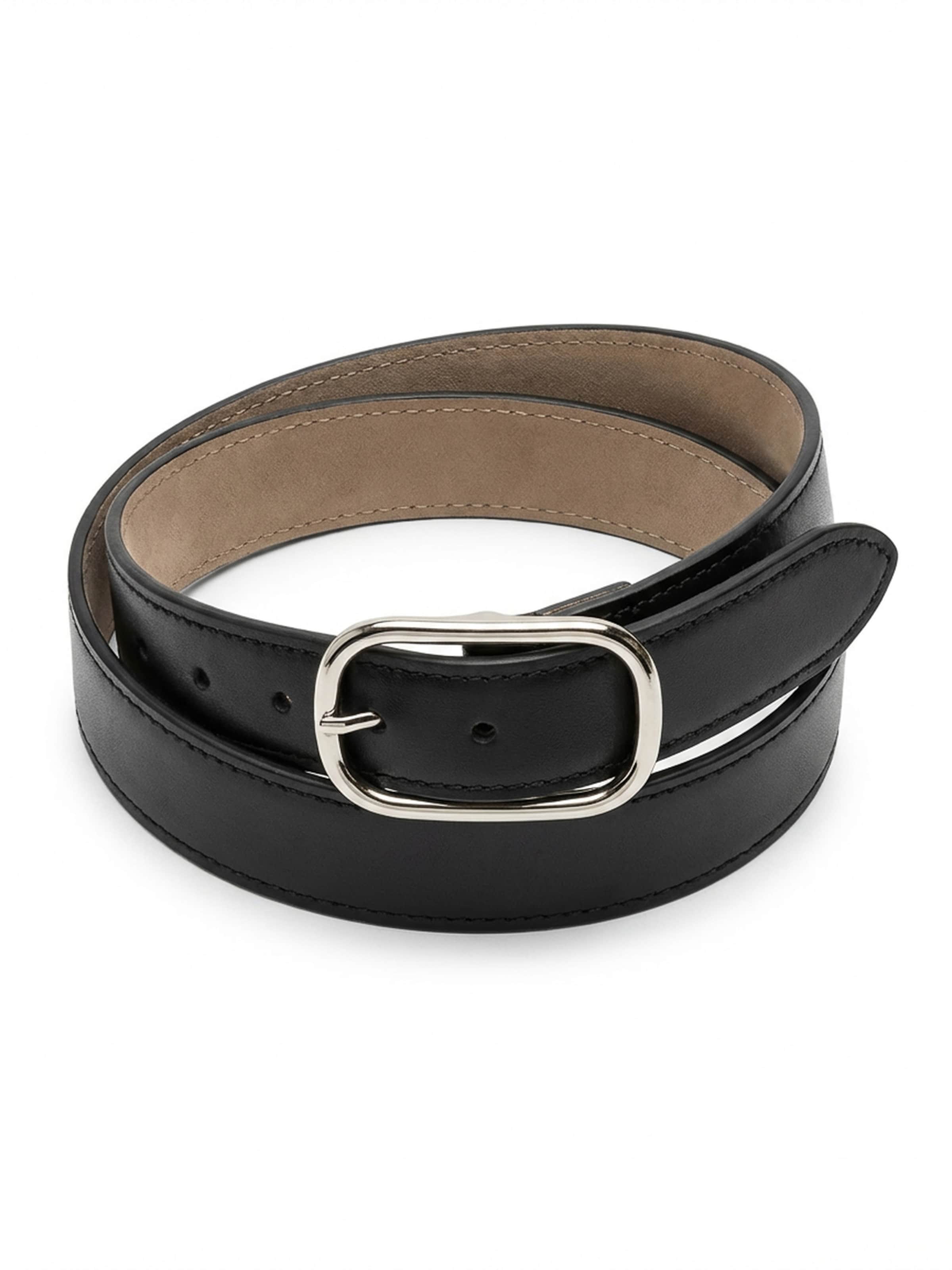 Guido Maria Kretschmer Men Gürtel 'Robin' in schwarz, Produktansicht