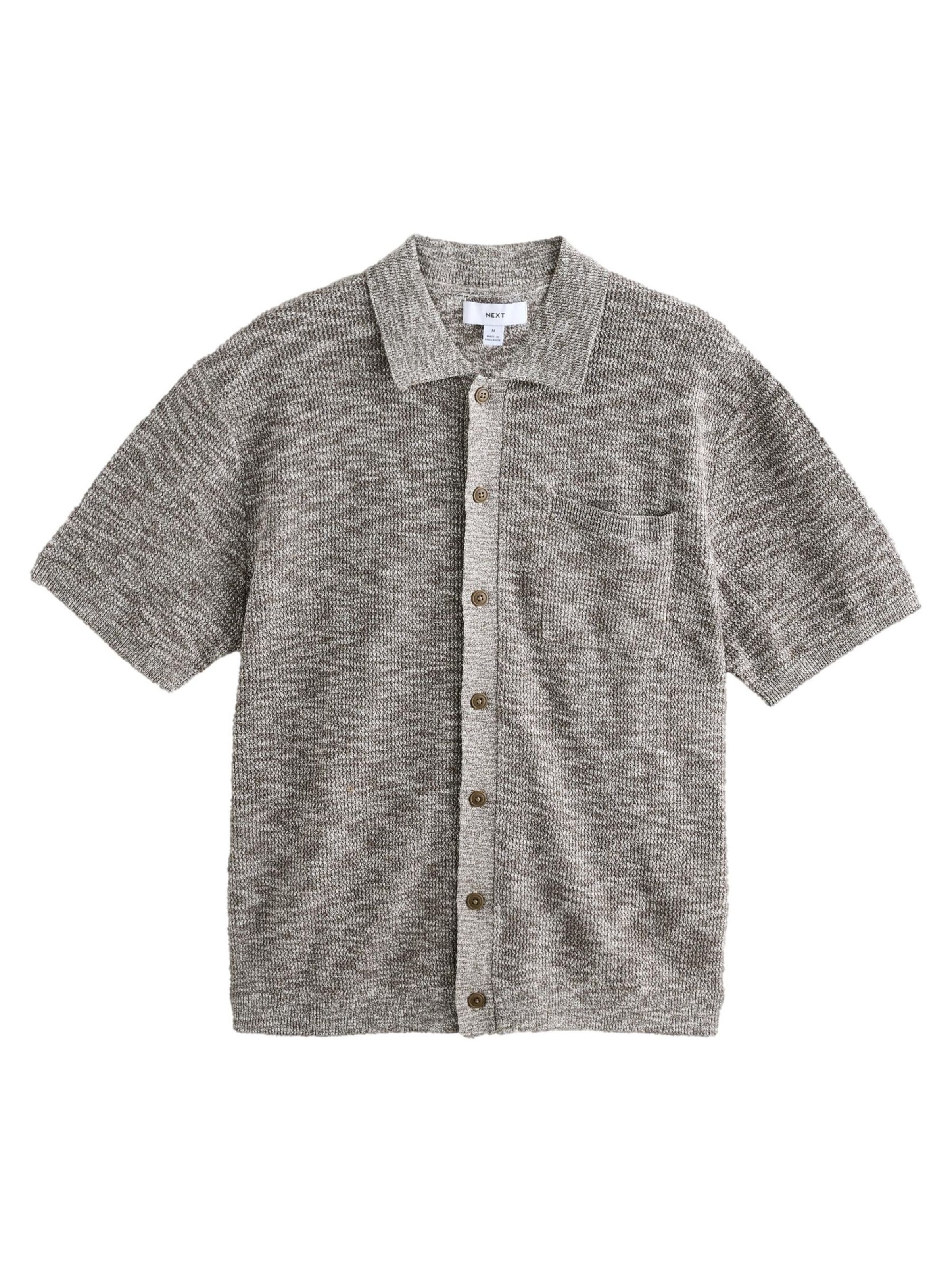 Next Strickjacke in Grau: Vorderseite