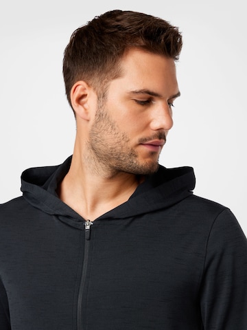 NIKE - Sudadera con cremallera deportiva en gris