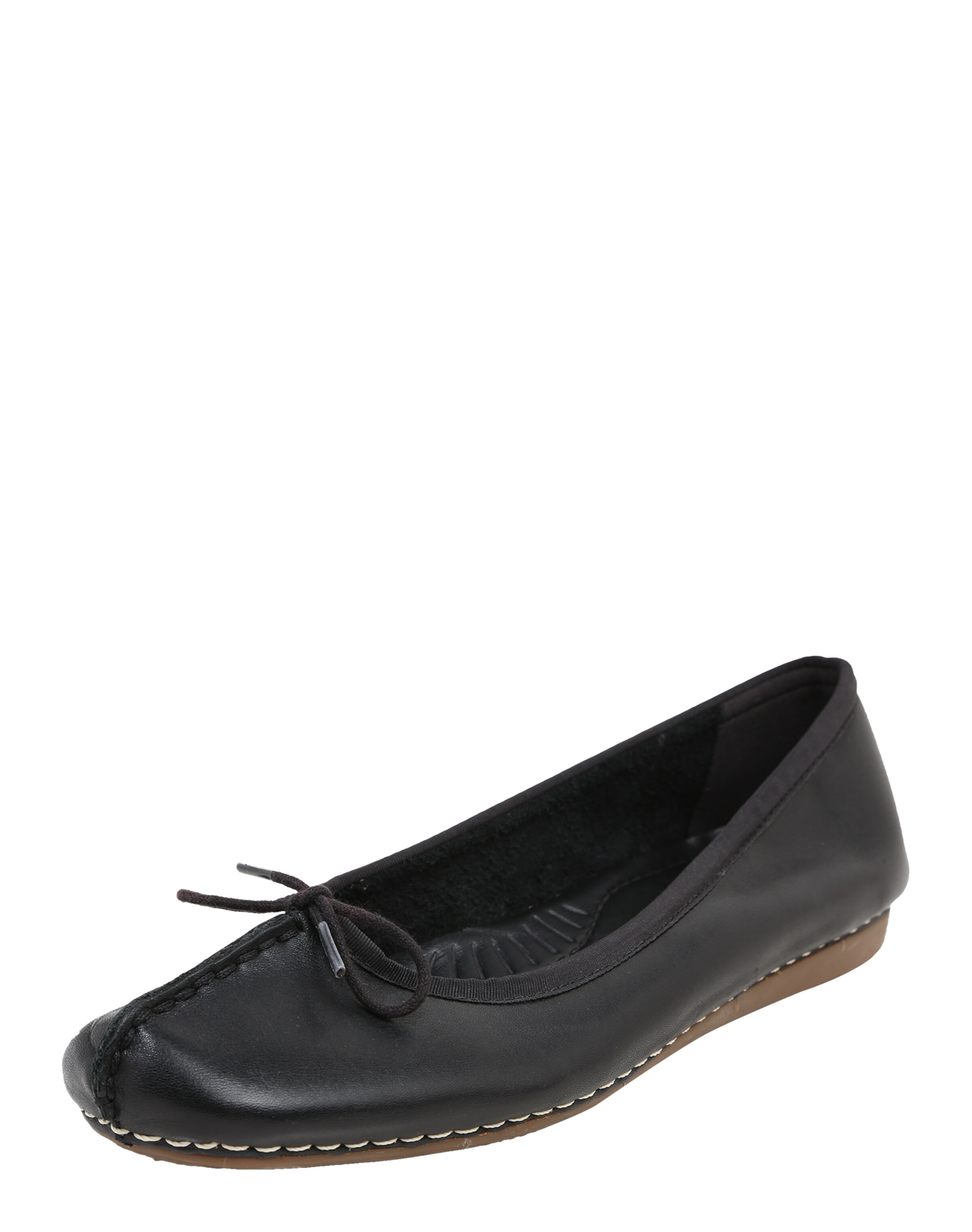 Ballerines 'Freckle Ice' CLARKS en noir : devant