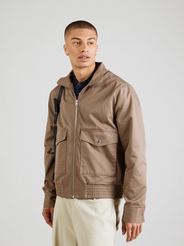 Michael Kors Přechodná bunda – hnědá: přední strana