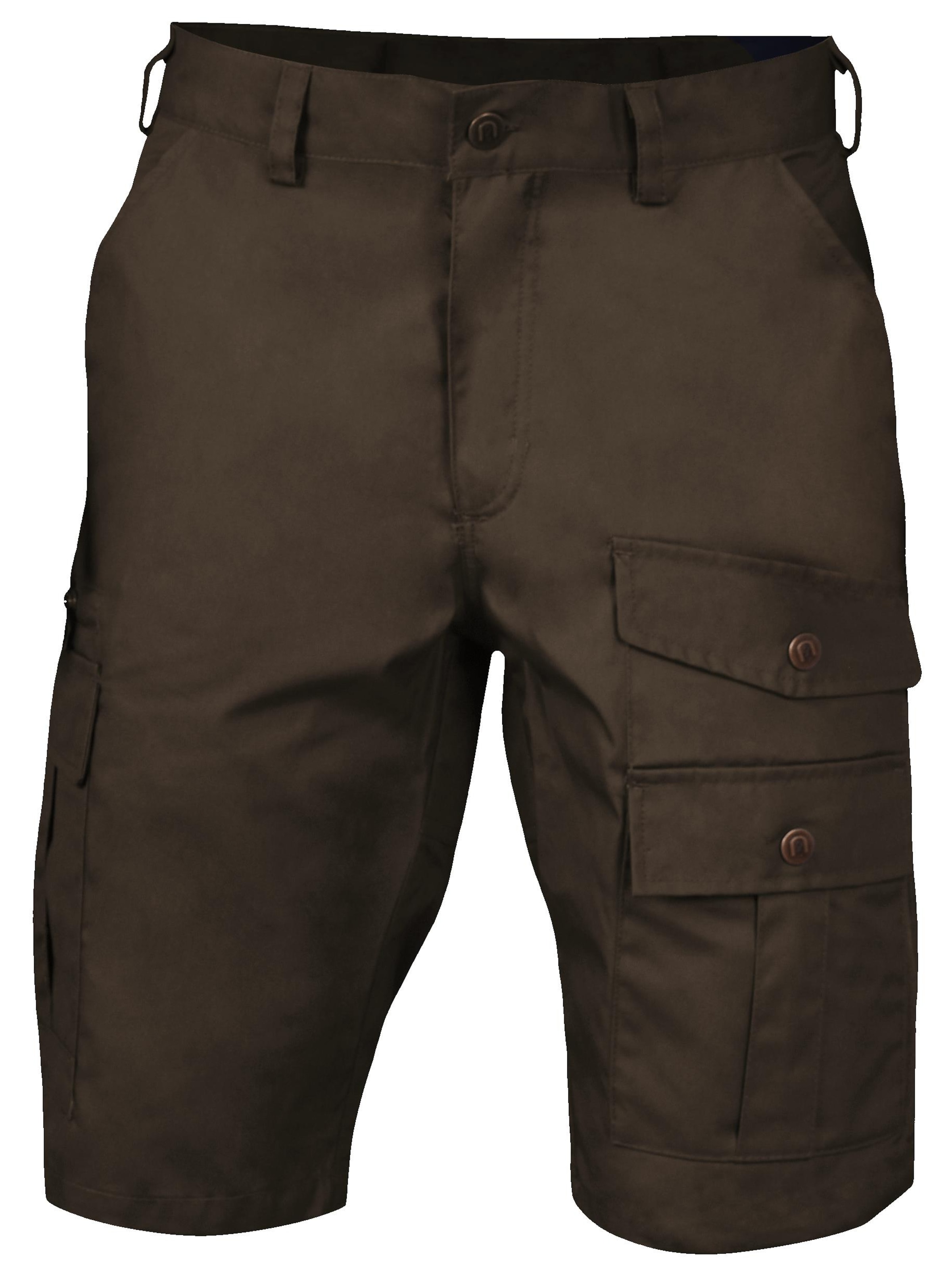 Regular Pantalon outdoor 'Ahvaz' normani en marron : devant