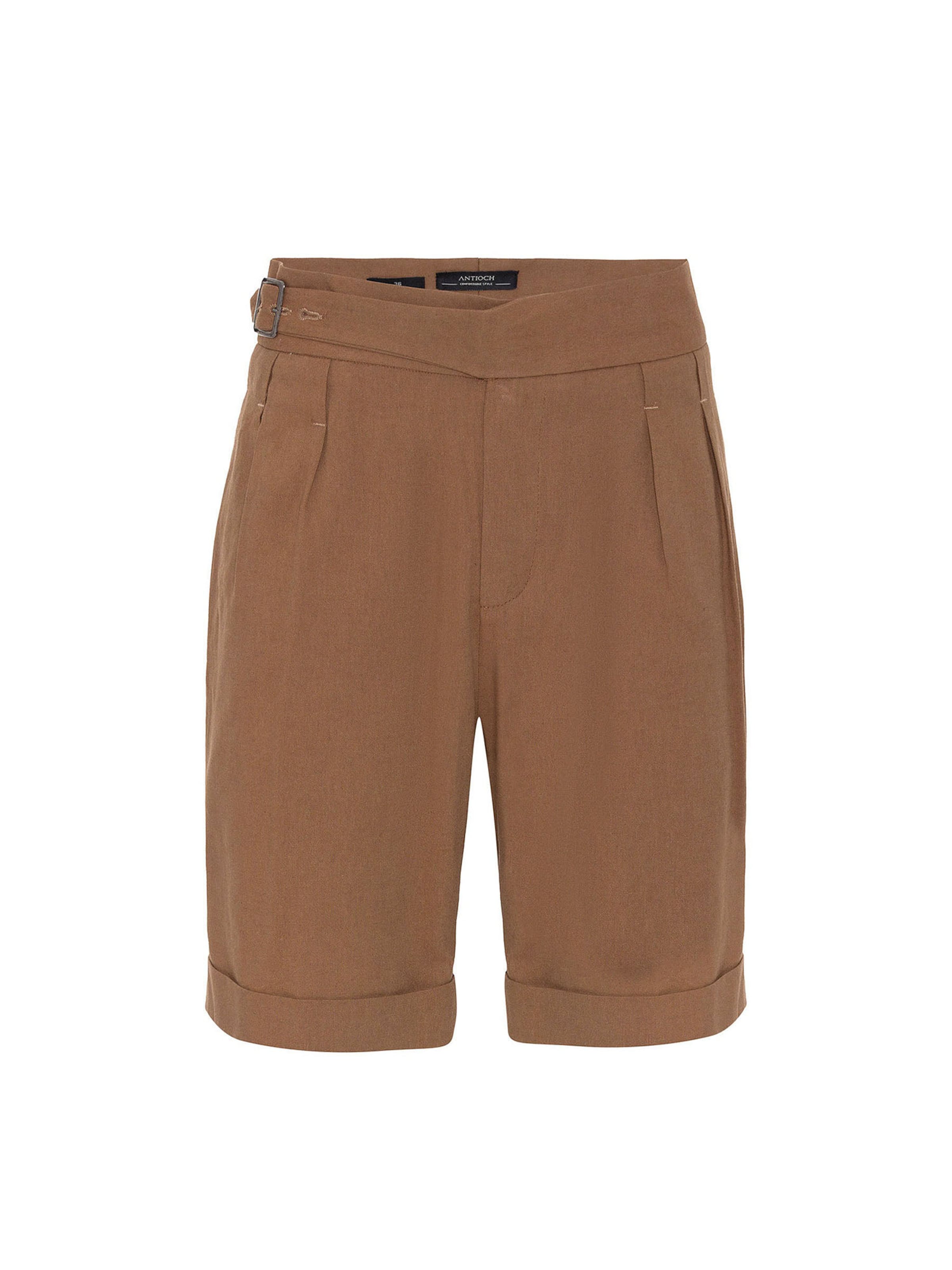 Regular Pantalon Antioch en beige : devant