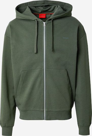 Džemperis 'Dapozip' iš HUGO, spalva – tamsiai žalia, Prekių apžvalga