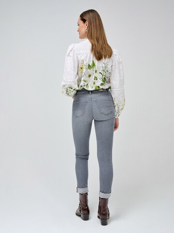 Salsa Jeans Skinny Jeans 'Destiny' in Grijs