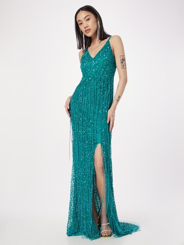 A STAR IS BORN Evening Dress in Green: front