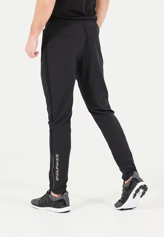 ENDURANCE Tapered Workout Pants 'Thule Activ' in Black