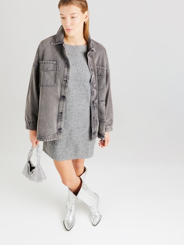 VERO MODA Knitted dress 'BLIS' in Grey