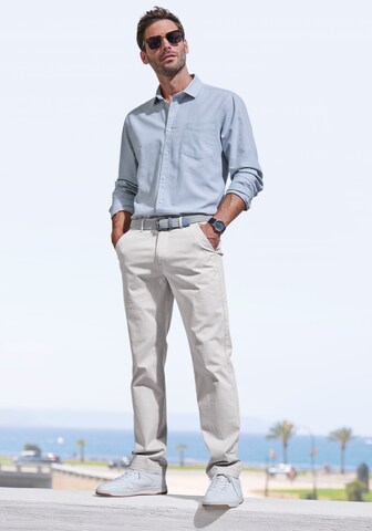 Regular Pantalon chino JOHN DEVIN en gris