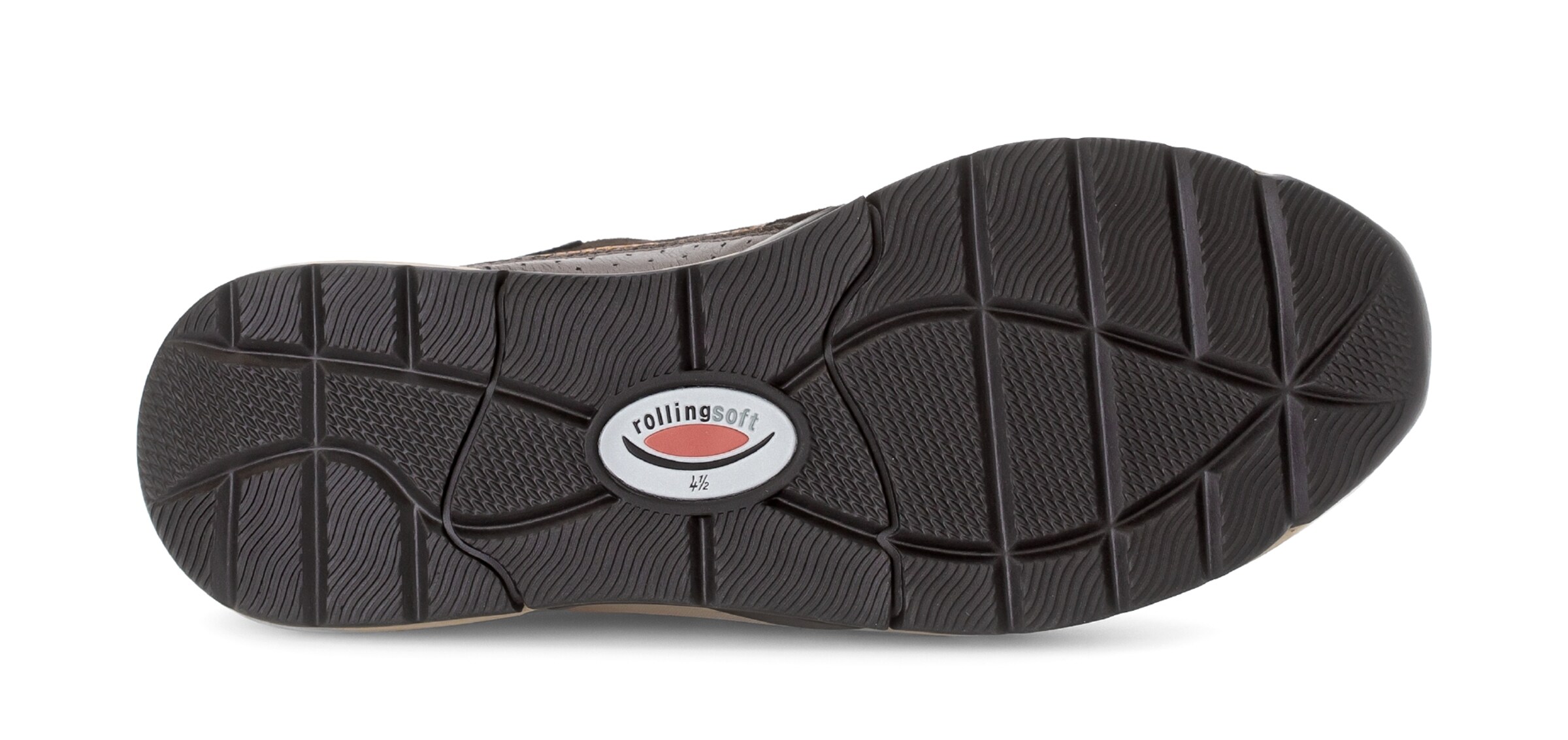 Gabor Rollingsoft Lace-Up Shoes in Brown