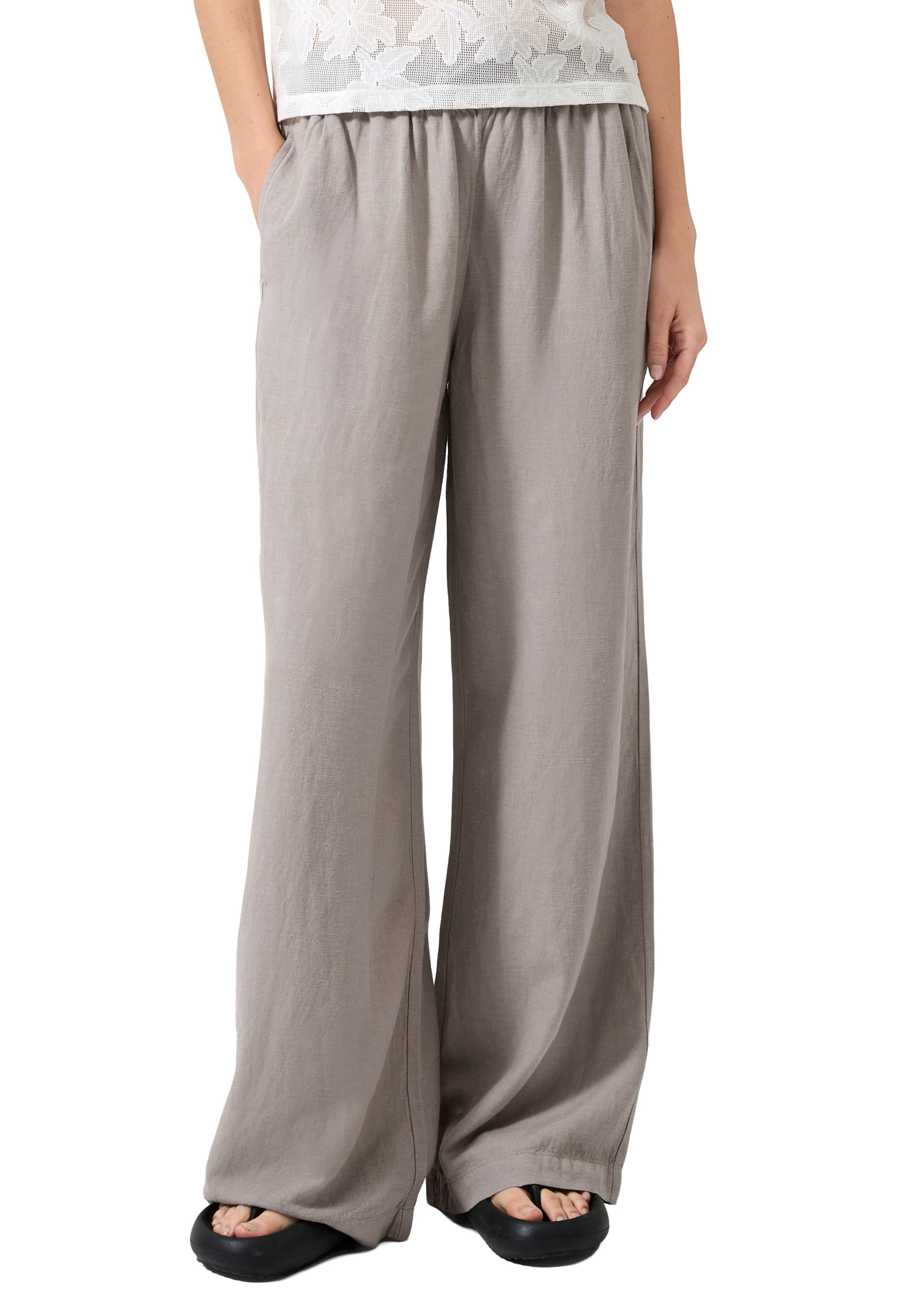 Regular Pantalon QS en marron