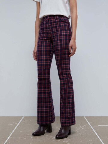 Scalpers Flared Pants in Blue