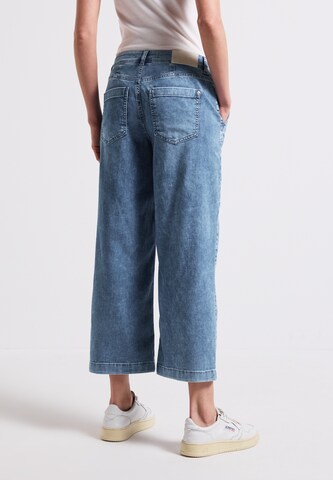STREET ONE Wide Leg Jeans in Blau