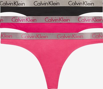 Calvin Klein Underwear String in Pink: front