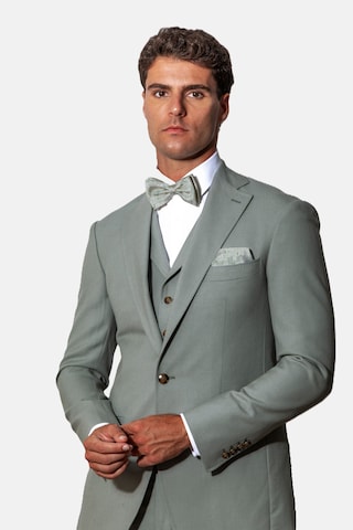 Real Guys Set Fliege mit passendem Einstecktuch in Grün