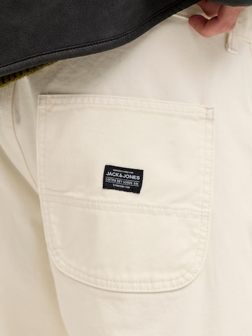 JACK & JONES Wide Leg Bukser 'JPSTAlex' i hvid