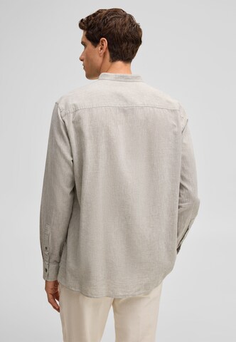 STRELLSON Comfort fit Button Up Shirt in Grey