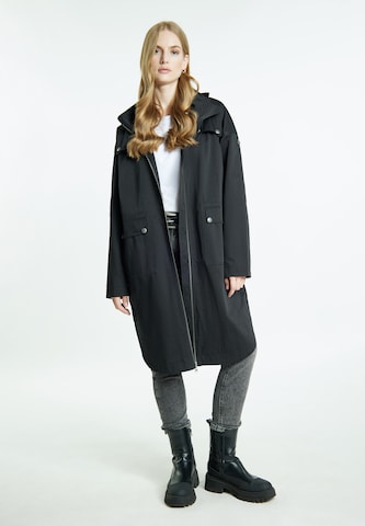 DreiMaster Vintage Ανοιξιάτικο και φθινοπωρινό παλτό σε μαύρο
