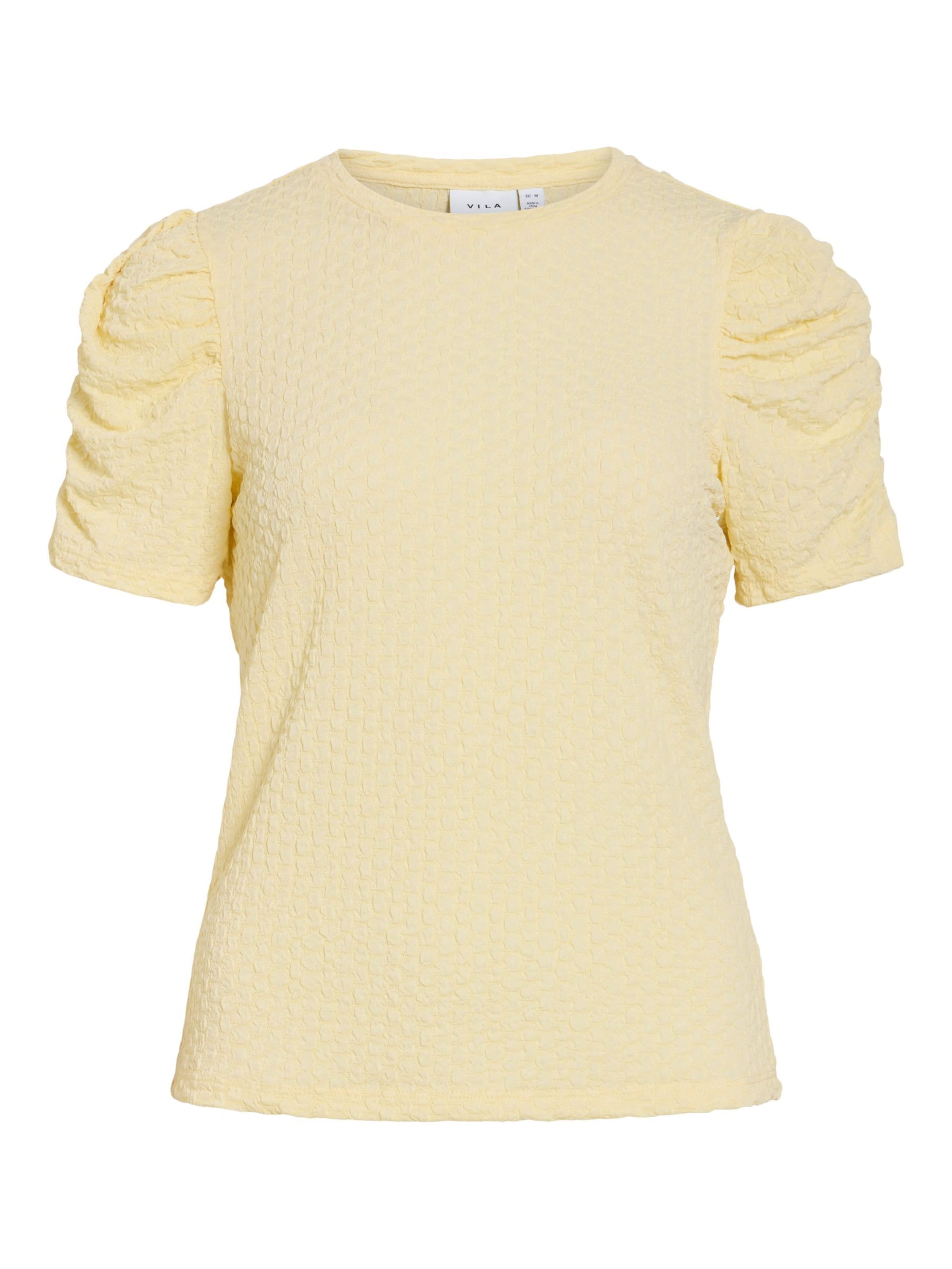VILA Blouse 'VIAnine' in Pastel yellow, Item view