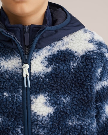 WE Fashion Демисезонная куртка в Синий