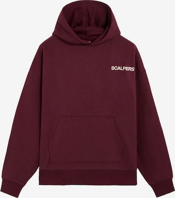 Sweat-shirt ' ' Scalpers en rouge : devant
