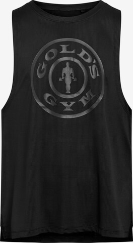 GOLD´S GYM APPAREL Tanktop 'Pierce' in Schwarz: predná strana