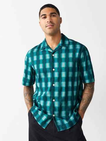 Next Regular Fit Hemd in Blau: Vorderseite