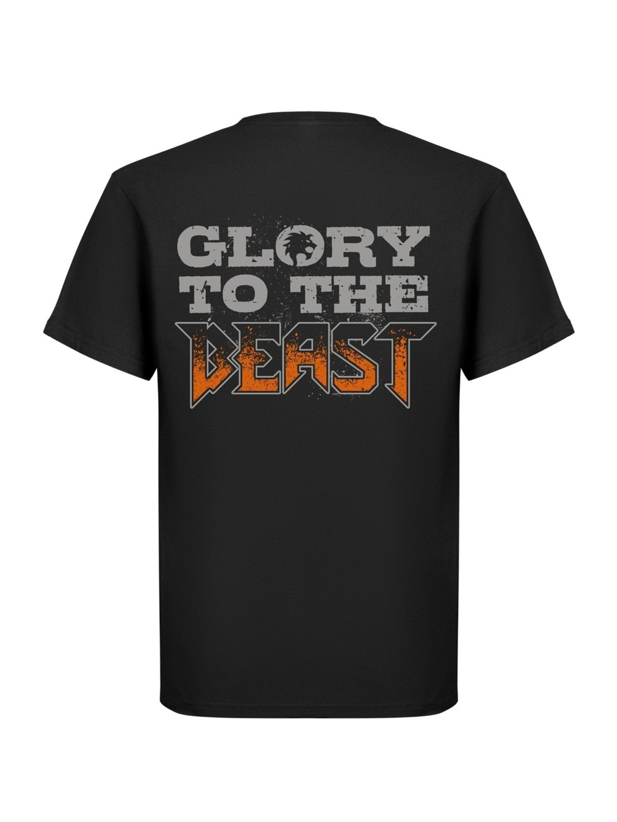 Rockshirts - Camiseta 'Beast In Black Glory To The Beast' en negro